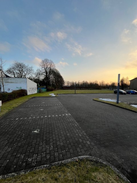 Parkfläche an der Wiesenstraße